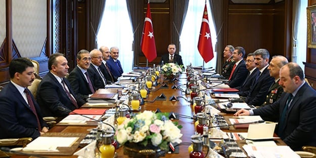 Erdoğan başkanlığında ilk kez toplandı