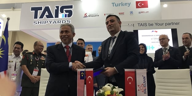Savunma sanayisinde Malezya ile 10 imza atıldı