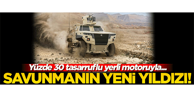 Savunmanın en dikkat çeken ürünü oldu!