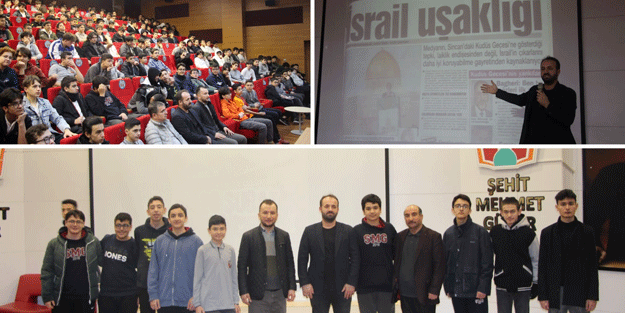 Say, 28 Şubat’ın çirkin yüzünü öğrencilere anlattı