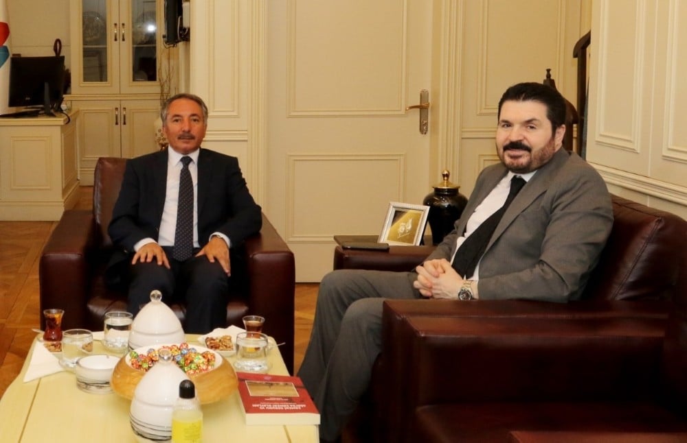 Sayan’dan Rektör Karabulut’a Ziyaret 