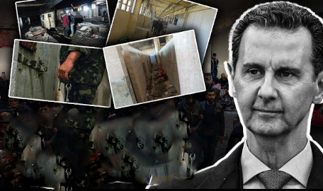 Saydnaya’dan yeni görüntüler sızdı! Katil Esad rejiminin düşmesinden hemen sonra çekildi