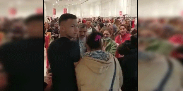 Saygısızlık, terbiyesizlik! İndirimli ürünleri hayvana atar gibi attılar