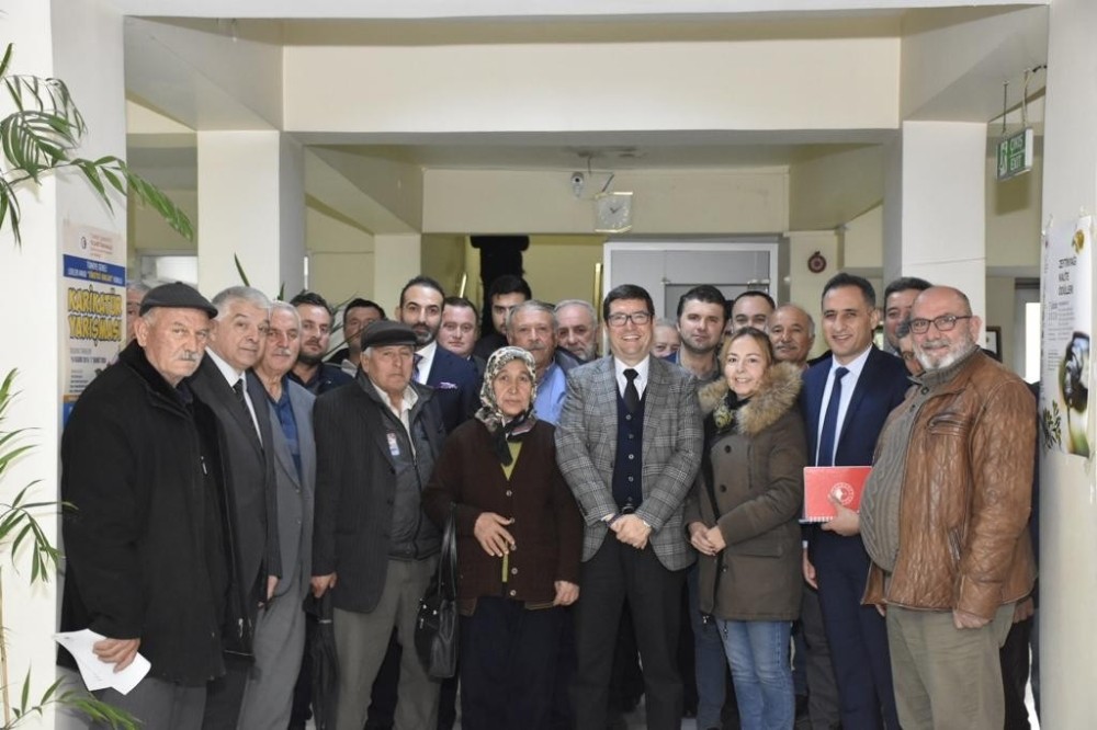 Saylak, hibe desteği almaya hak kazanan yatırımcılarla görüştü 