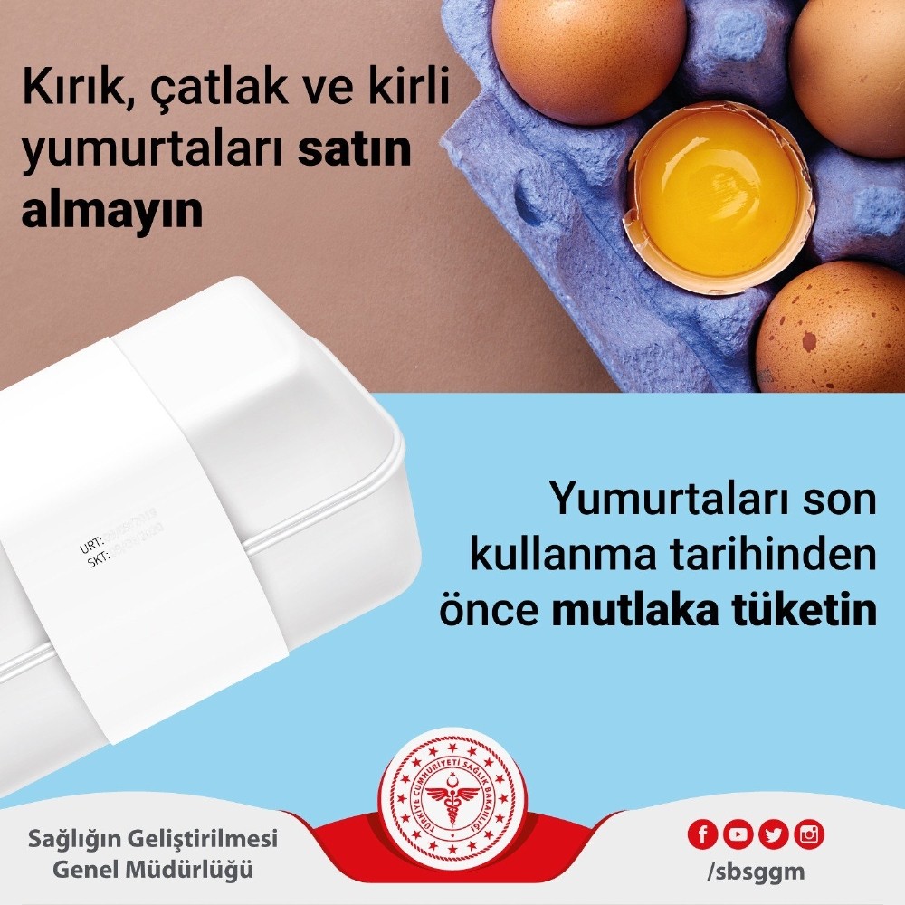 SBSGGM’den yumurta uyarısı 