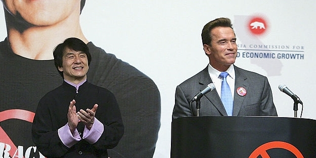 Schwarzenegger ve Jackie Chan'den flaş 'Rus filmi' kararı