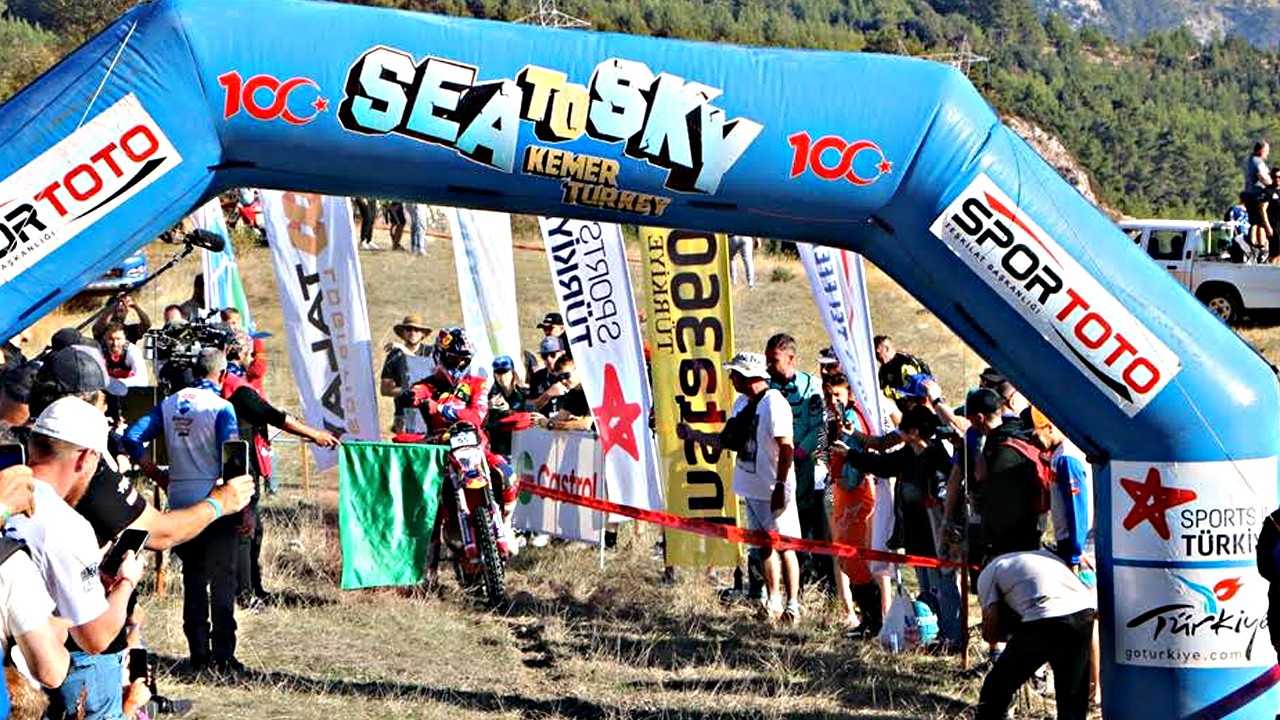 Sea To Sky Enduro Motosiklet Yarışı’nda ikinci gün sona erdi