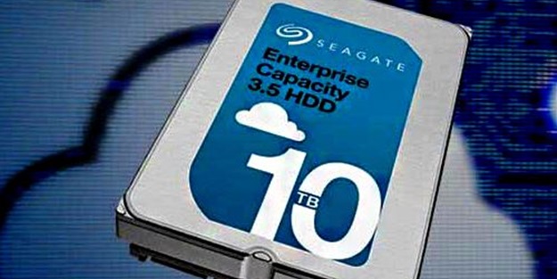 Seagate'den 10TB'lık hard disk