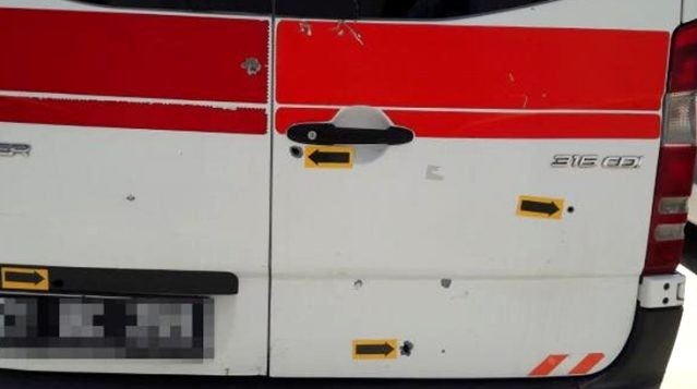 Sebebi şoke etti! Doğum ihbarına giden ambulansa kurşun yağmuru
