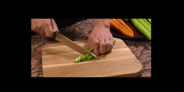 Sebzeleri kesmenin pratik yolu - VIDEO