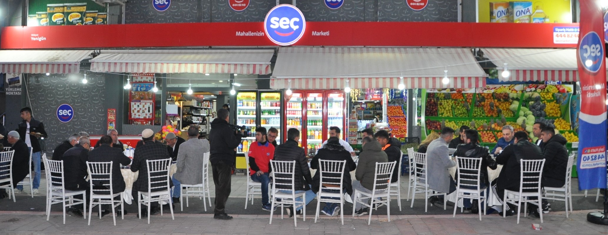 Seç Market 9 ilde mahalle iftarları düzenliyor!