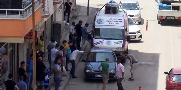Seçim çalışması yapan HDP'lilere sert tepki!