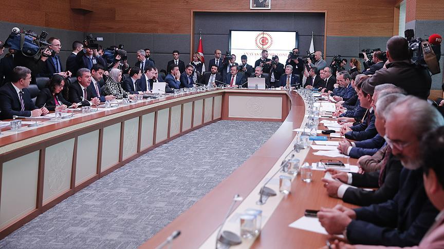 Seçim ittifakı teklifinin 9 maddesi daha onaylandı