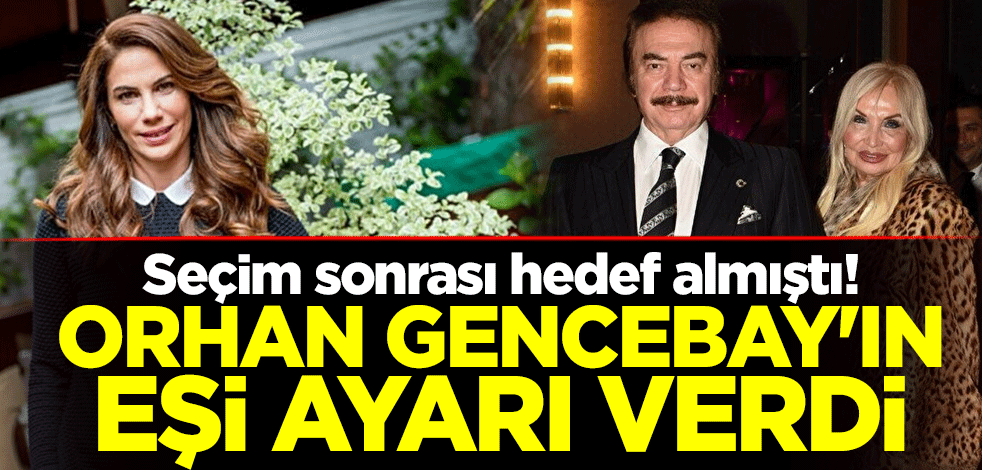 Seçim sonrası hedef almıştı! Orhan Gencebay'ın eşi ayarı verdi