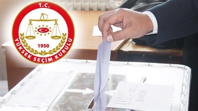 Seçmen kütüklerinin verileceği partiler belli oldu