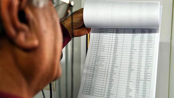 Seçmen listeleri askıya çıkarıldı