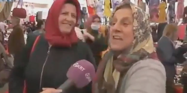 Seçmeni de kendi gibi! Ekrem İmamoğlu'na destek vereceğini söyleyen kadından skandal hareket!