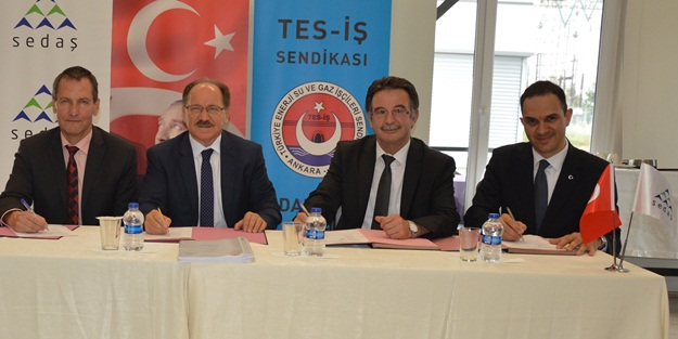 SEDAŞ ile TES–İŞ Sendikası arasında toplu iş sözleşmesi imzalandı