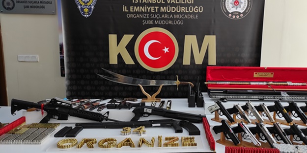 Sedat Peker operasyonunda ele geçirilenler şok etti... Cephanelik çıktı