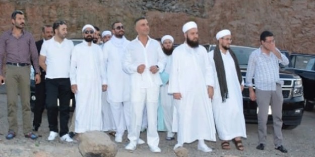 Sedat Peker Umre'de görüntülendi