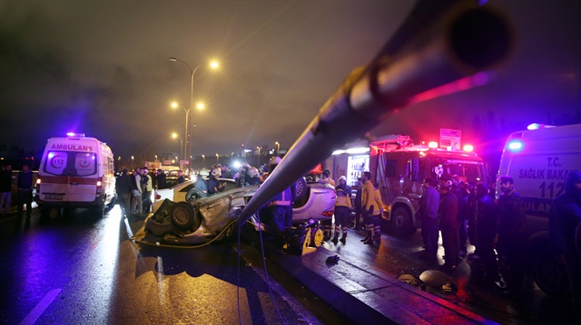 Sefaköy'de trafik kazası: 1 kişi öldü