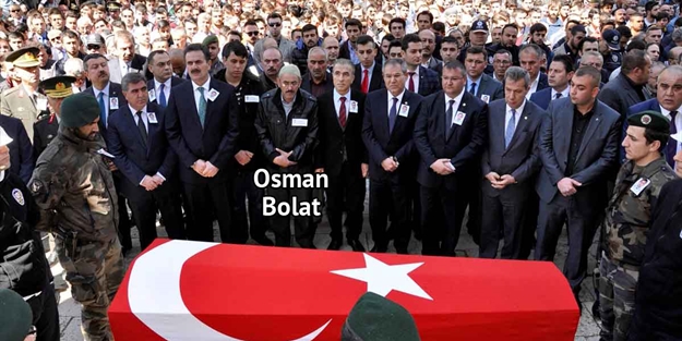 Şehid polis Bolat dualarla uğurladı