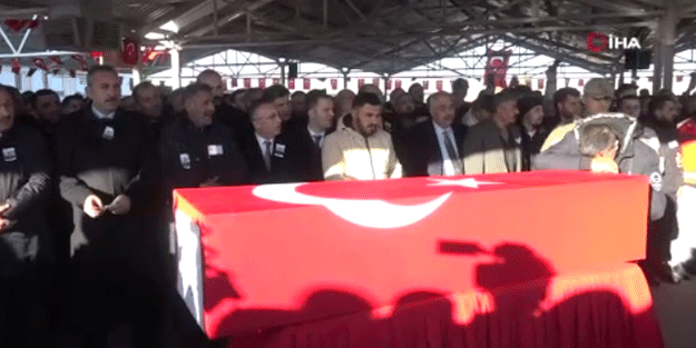 Şehide son veda!