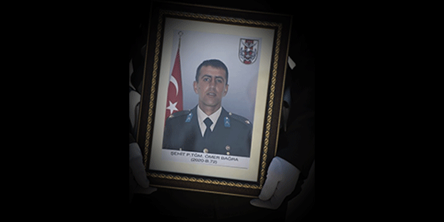 Şehidimiz son yolculuğuna uğurlandı
