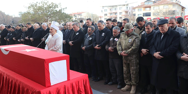 Şehidimize son veda!