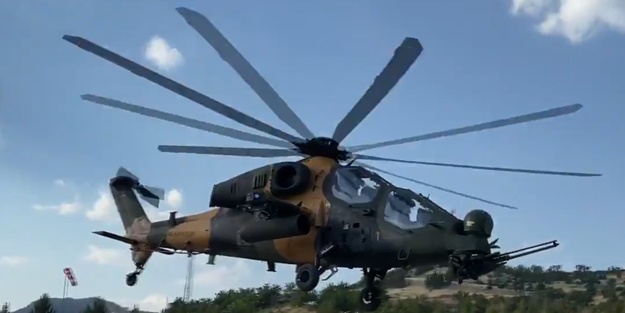 Şehidimizin kanı yerde kalmadı! ATAK helikopteri hainleri böyle avladı