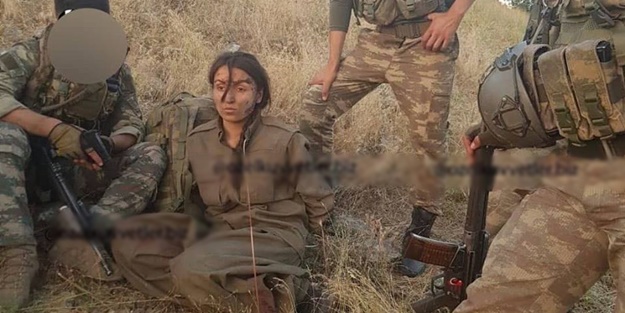 Kadın terörist böyle yakalandı! İşte o anlar