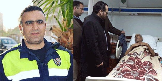 Şehidin babası haberi hasta yatağında aldı