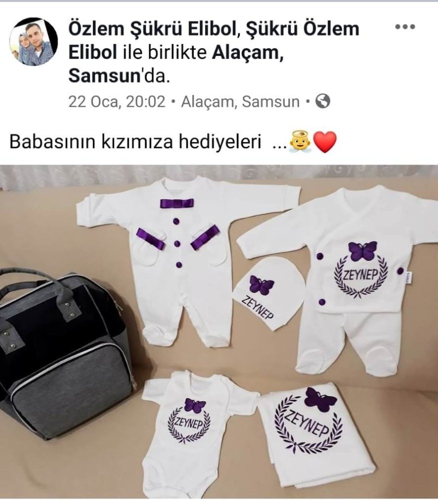 Şehidin eşi bir kız çocuğu dünyaya getirdi 