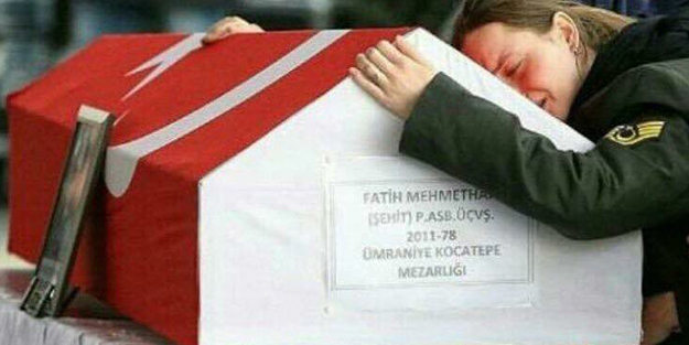 Şehidin eşinden yürekleri yakan paylaşım