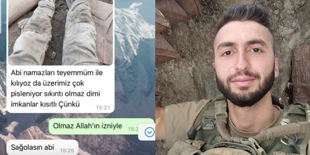 Şehidin 'namaz' sorusu duygulandırdı