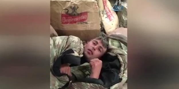 Şehidin son görüntüsü: 