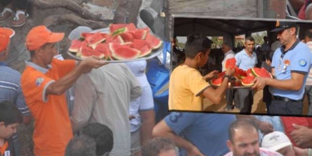 Şehidin vasiyeti karpuz oldu