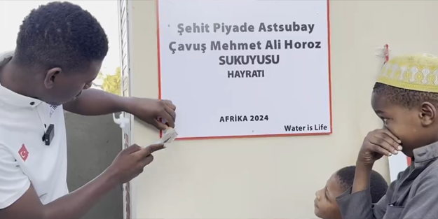 Şehidin vasiyeti yerine getirildi