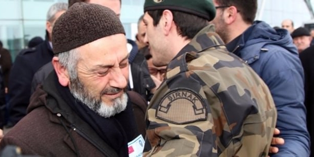 Şehit cenazesinde sözün bittiği an