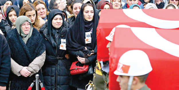 Şehidlerimiz dualarla uğurlandı