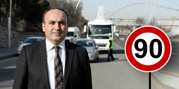 Şehir içi hız limiti 90 km’ye çıktı