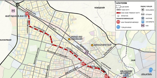 Şehirde heyecanla beklenen hafif raylı sistem için ilk adım