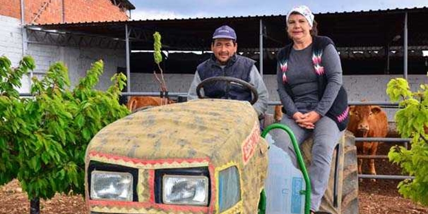 Şehirden köye geldi, kendi markasını oluşturdu