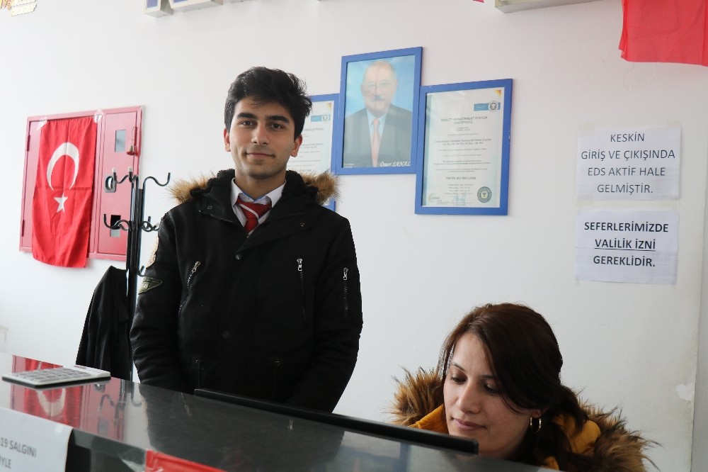 Şehirler arası otobüs terminalinde sınırlandırma kuralları uygulanıyor 
