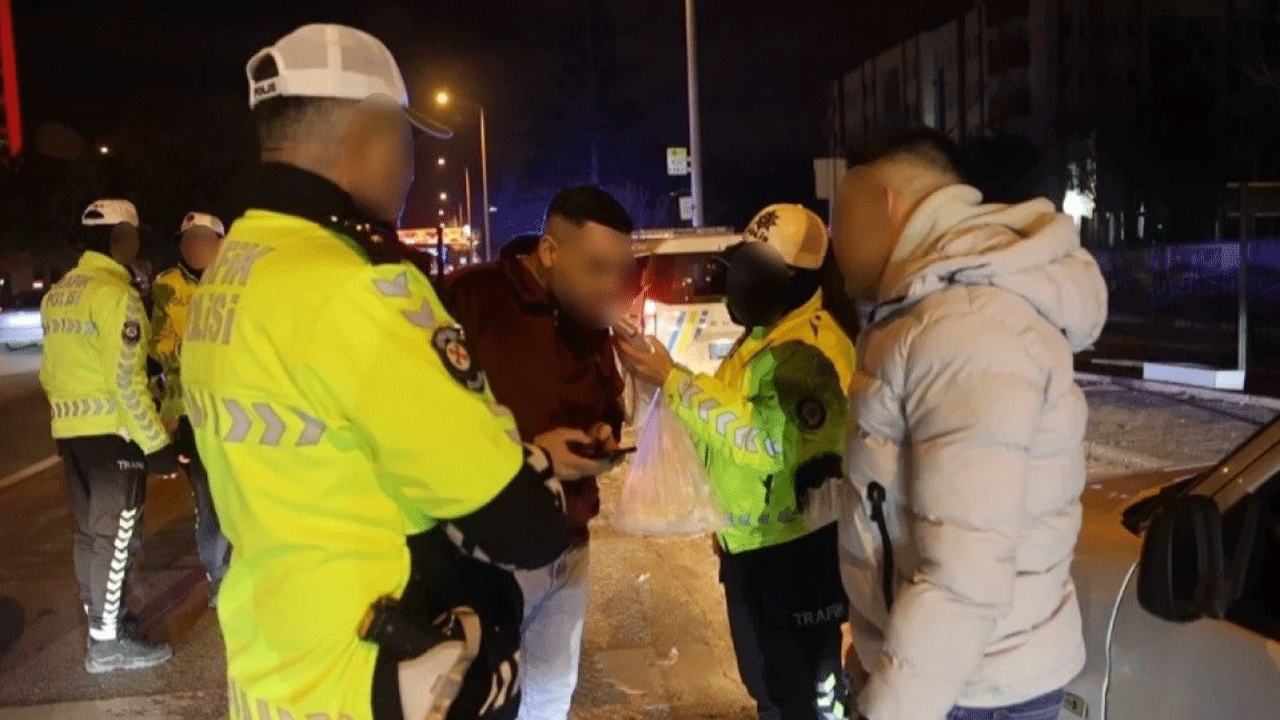 Şehirleri koruyan güvenlik görevlilerine hakaretler! Polis sabaha kadar ayyaşlarla uğraştı