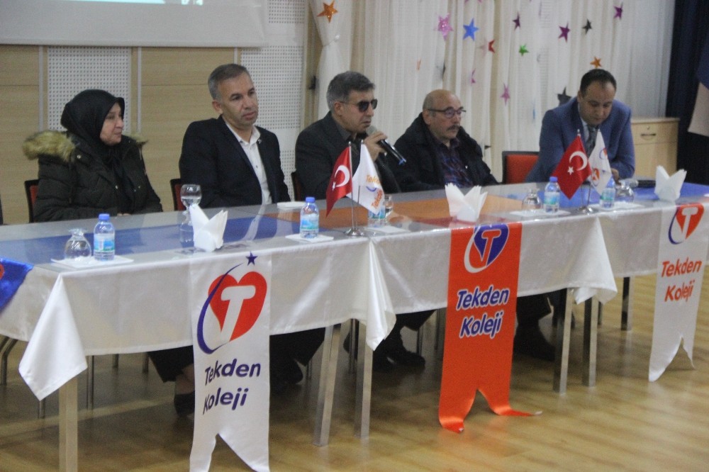 Şehit aileleri ve gaziler Tekden öğrencileriyle bir araya geldi 