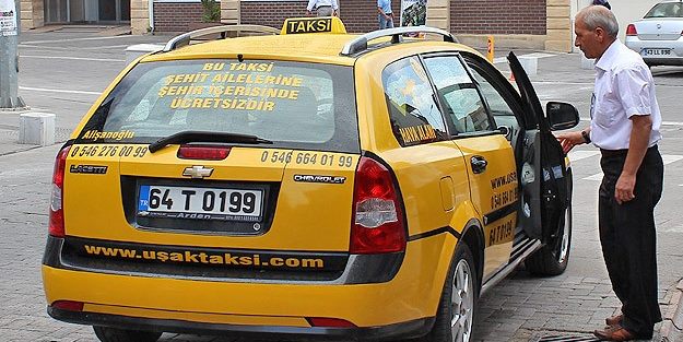 Şehit ailelerine ücretsiz taksi