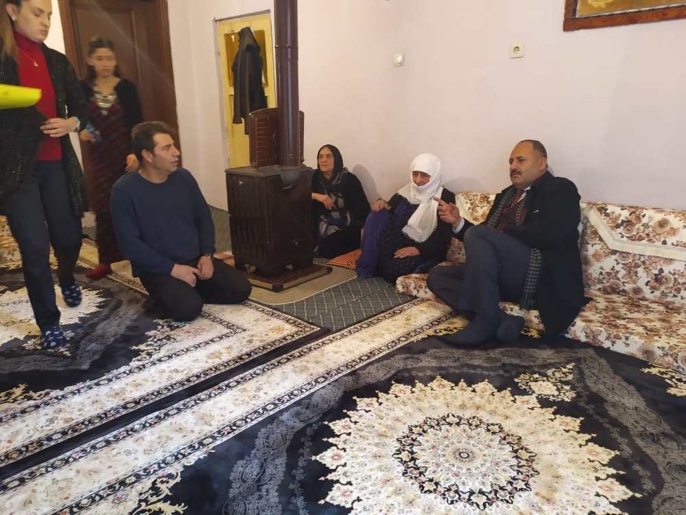 Şehit ailelerine yılbaşı ziyaretleri 