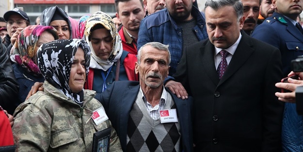 Şehit babasının sözleri ağlattı: Oğlum bu vatana kurban olsun