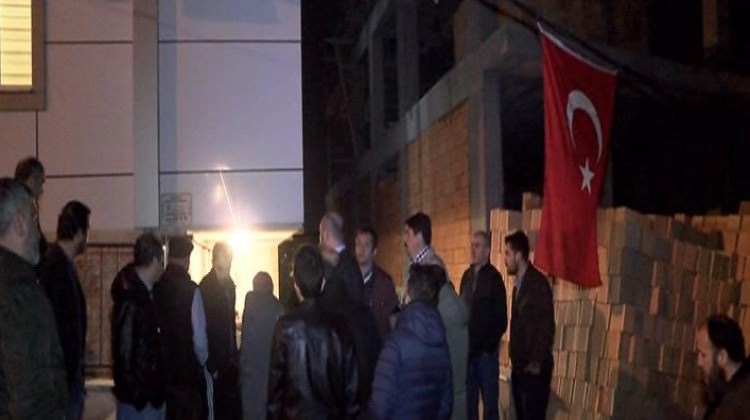 Şehit binbaşının evine acı haber ulaştı